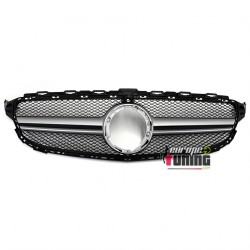 CALANDRE AMG C63 S SILVER MERCEDES CLASSE C 205 W205 C205 S205 2018- PH2 AVEC CAMERA (05203)