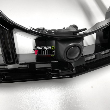 CALANDRE LIGNE AMG GT FULL BLACK MERCEDES CLASSE E W212 ET S212 - PH2 (05215)