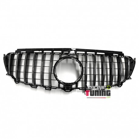 GRILLE CALANDRE SPORT NOIRE ET CHROME PACK GTR POUR MERCEDES CLASSE E W213 (04966)