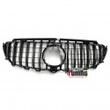 GRILLE CALANDRE SPORT NOIRE ET CHROME PACK GTR POUR MERCEDES CLASSE E W213 (04966)