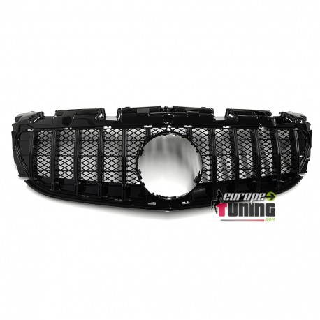 CALANDRE LIGNE AMG GT FULL BLACK MERCEDES 172 SLC R172 2015-2019 PH2 (05220)