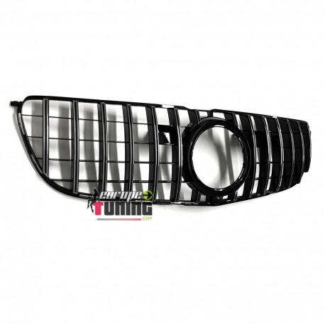 CALANDRE NOIRE ET CHROME LIGNE GT AMG POUR MERCEDES GL X166 2016-2019 PH2 (05235)