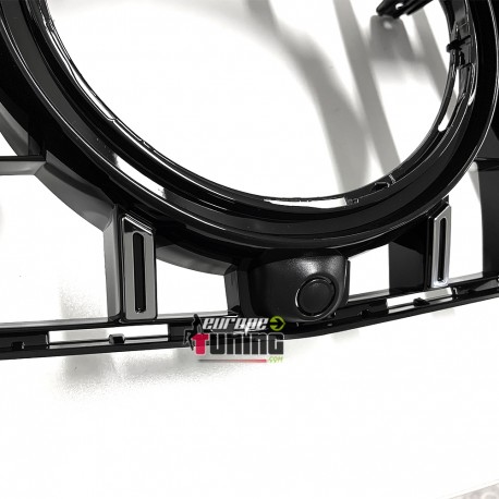 CALANDRE NOIRE ET CHROME LIGNE GT AMG POUR MERCEDES GL X166 2016-2019 PH2 (05235)