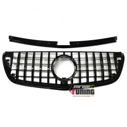 CALANDRE LIGNE AMG GT R FULL BLACK AVEC BAGUETTE MERCEDES VITO W447 2014 - (05258)