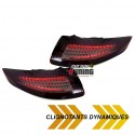 FEUX ROUGES NOIRS LED CLIGNOTANTS DYNAMIQUES PORSCHE 911 997 PH1 LOOK 991 (05265)