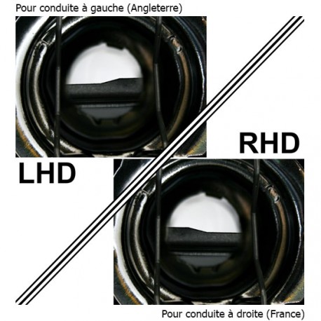 PHARES ANGEL EYES NOIRS LOOK R32 GOLF 4 (00677)