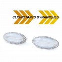REPETITEURS CLIGNOTANTS LEDS DYNAMIQUES PEUGEOT 206 307 ...CITROEN C2 C3 ...(05277)