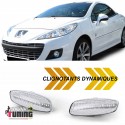 REPETITEURS CLIGNOTANTS LEDS DYNAMIQUES PEUGEOT 207 308 ...CITROEN C3 DS3 ...(05278)