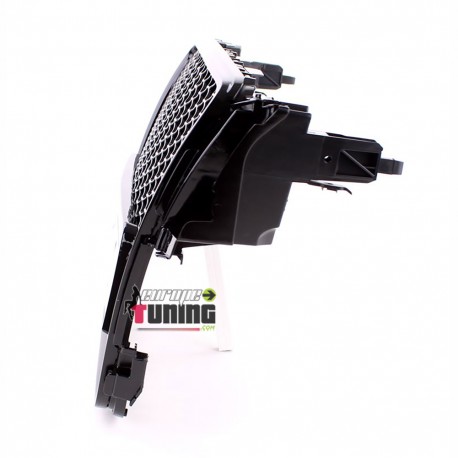 CALANDRE SPORT LIGNE RS5 FULL BLACK POUR AUDI A5 8T 2007-2011 PH1 (05281)