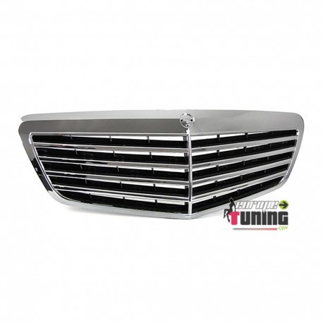 CALANDRE SPORT CHROME MERCEDES CLASSE S W221 PH2 2009-2013 (05296)