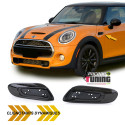 REPETITEURS - CLIGNOTANTS NOIRS A LED DYNAMIQUE MINI COOPER F55 F56 F57 (05297)