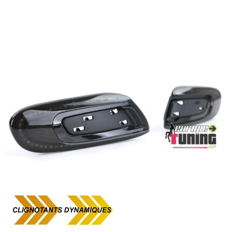 REPETITEURS - CLIGNOTANTS NOIRS A LED DYNAMIQUE MINI COOPER F55 F56 F57 (05297)