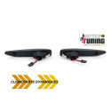 REPETITEURS NOIRS CLIGNOTANTS LED DYNAMIQUE BMW SERIE 7 E65 E66 E67 E68 (05298)