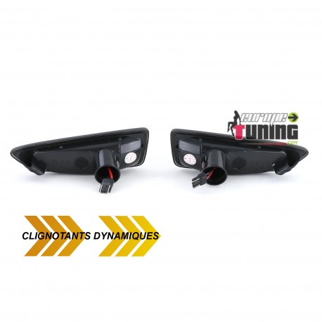 REPETITEURS NOIRS CLIGNOTANTS LED DYNAMIQUE OPEL ASTRA J ZAFIRA C ...(05299)