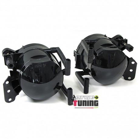 FEUX DE BROUILLARD NOIRS BMW E46 E90 E91 E60 E61 E63 E64 X3 (05307)