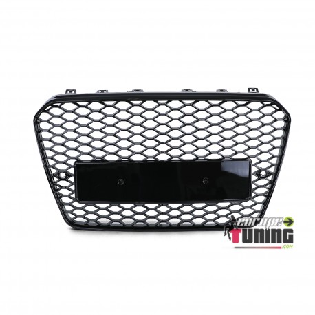 CALANDRE SPORT NOIRE BRILLANTE LIGNE RS5 AUDI A5 2011-2016 PH2 (05315)