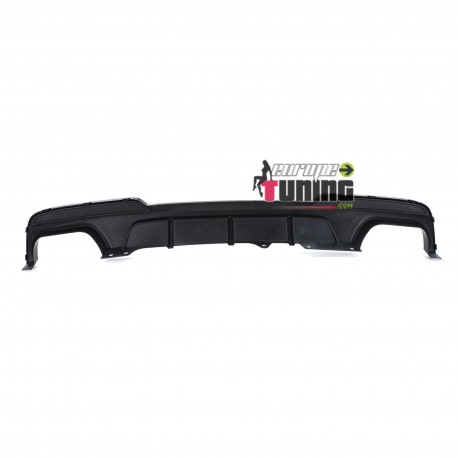 DIFFUSEUR SPORT DOUBLES SORTIES BMW SERIE 5 F10 F11 SPORT PACK M (05330)