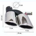 DIFFUSEUR ARRIERE SPORT LOOK PACK S5 AUDI A5 8T 8F COUPE CABRIO PH2 2011-2017 (05331)