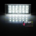 LEDS PLAQUE IMMATRICULATION 6000K RENAULT TWINGO 2 CLIO 3 MEGANE LAGUNA...(05338)
