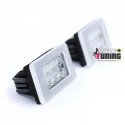FEUX PLAQUE IMMATRICULATION FULL LED PEUGEOT 207 CC 208 308 CITROEN C5 DS4 (05350)