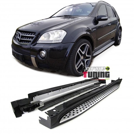 MARCHES PIED INOX MERCEDES ML W164 (00203)