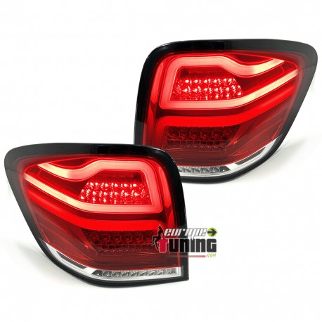 FEUX ROUGES CLAIRS LED TUBES CELIS MERCEDES ML W164 2008-2011 PH2 (05355)