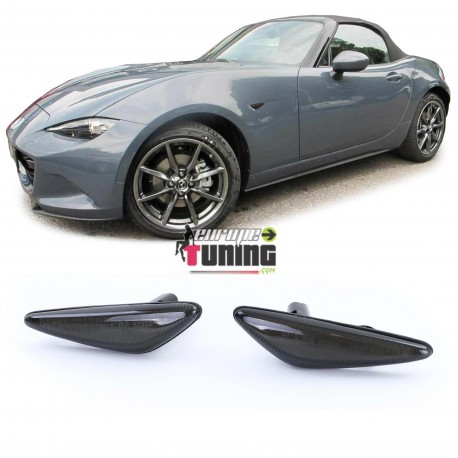 CLIGNOTANTS REPETITEURS LEDS NOIRS MAZDA 5 - 6 - MX5 - RX-8 (05359)