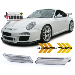 CLIGNOTANTS REPETITEURS LEDS DYNAMIQUES PORSCHE 911 997 BOXTER CAYMAN 987 (05362)