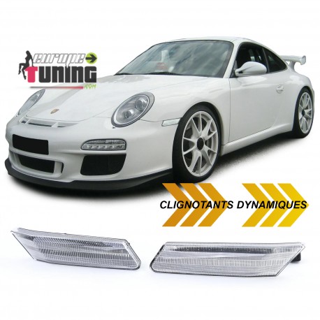 CLIGNOTANTS REPETITEURS LEDS DYNAMIQUES PORSCHE 911 997 BOXTER CAYMAN 987 (05362)