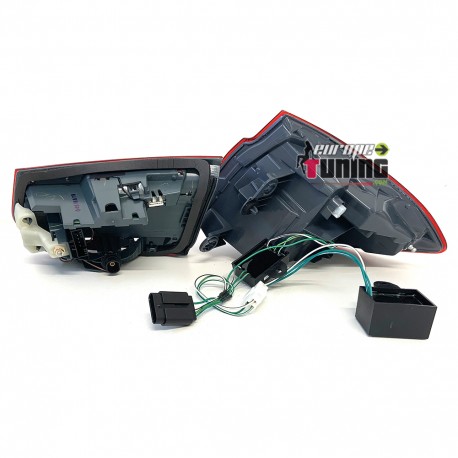 FEUX LED ROUGE BMW SERIE 3 F30 LOOK PHASE 2 POUR PHASE 1 2011-2015 (05364)