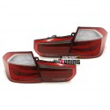 FEUX LED ROUGE BLANC BMW SERIE 3 F30 LOOK PHASE 2 POUR PHASE 1 2011-2015 (05365)