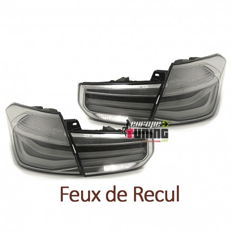 FEUX LED GRIS BMW SERIE 3 F30 LOOK PHASE 2 POUR PHASE 1 2011-2015 (05366)