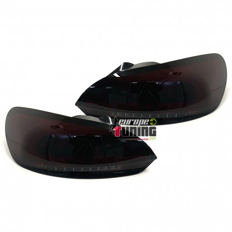 FEUX SPORT ROUGES FUMES NOIRS TUBES LED CELIS VW SCIROCCO III 2008-2014 (05370)