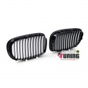 GRILLES CALANDRES SPORT NOIR BRILLANT M PERFORMANCE BMW SERIE 7 F01 F02 F03 F04 (05372)