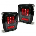 FEUX SPORT NOIRS A LED POUR JEEP WRANGLER JK 2007-2018 (05383)