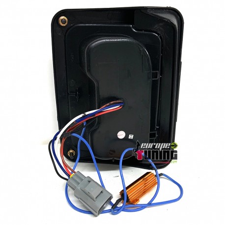 FEUX SPORT NOIRS A LED POUR JEEP WRANGLER JK 2007-2018 (05383)