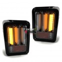 FEUX SPORT NOIRS TUBES LED CELIS JEEP WRANGLER JK 2007-2018 (05384)