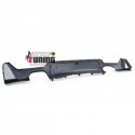 DIFFUSEUR SPORT NOIR BRILLANT 4 SORTIES DROITE GAUCHE BMW SERIE 4 COUPE F32 F36 PACK M (05396)
