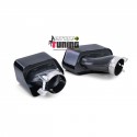 2 SORTIES ECHAPPEMENT NOIR SPORT PACK M V8 LCI BMW SERIE 5 F10 F11 F12 F13 (05411)