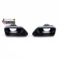 2 SORTIES ECHAPPEMENT NOIR SPORT PACK M V8 LCI BMW SERIE 5 F10 F11 F12 F13 (05411)