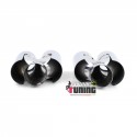 4 SORTIES ECHAPPEMENT DUPLEX CHROME SPORT BMW SERIE 5 F10 F11 F12 F13 (05412)