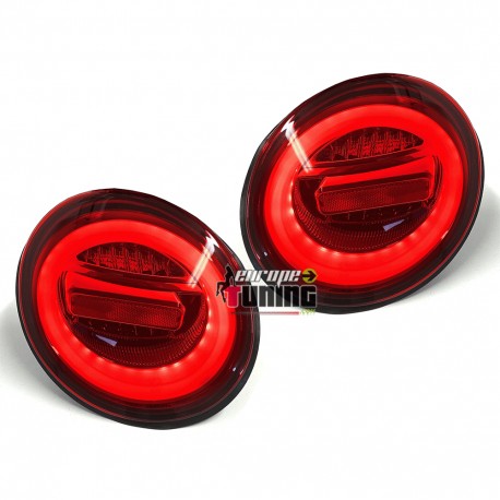 FEUX SPORT ROUGES TUBES LED CELIS VOLKSWAGEN VW NEW BEETLE PH1 1998-2005 (05420)