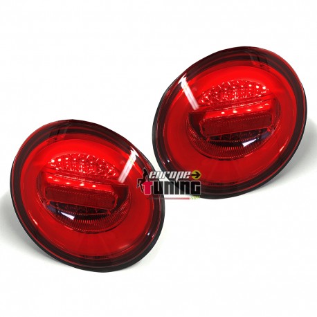 FEUX SPORT ROUGES TUBES LED CELIS VOLKSWAGEN VW NEW BEETLE PH1 1998-2005 (05420)