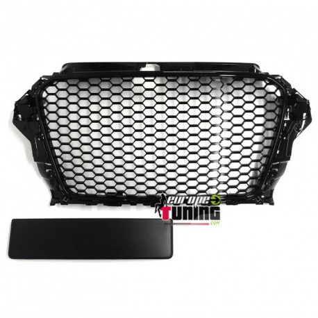 CALANDRE NOIRE SPORT LOOK RS3 AUDI A3 8V 2012-2016 (04553)