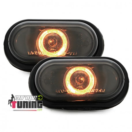 CLIGNOTANTS REPETITEURS NOIRS DUSTER - RENAULT CLIO MEGANE ESPACE TWINGO ...(05425)