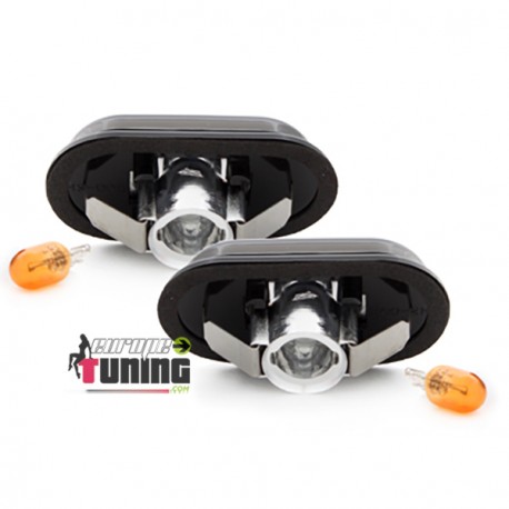 CLIGNOTANTS REPETITEURS NOIRS DUSTER - RENAULT CLIO MEGANE ESPACE TWINGO ...(05425)