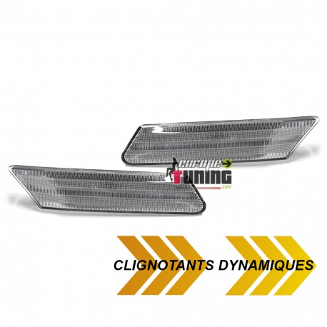 CLIGNOTANTS REPETITEURS LEDS DYNAMIQUES PORSCHE 911 997 BOXTER CAYMAN 987 (05362)