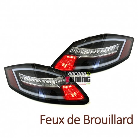 FEUX NOIRS LEDS CELIS CLIGNOTANTS DYNAMIQUES PORSCHE BOXSTER ET CAYMAN 987 (05431)