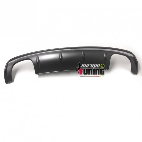 DIFFUSEUR SPORT LOOK S3 DOUBLES SORTIES DUPLEX AUDI A3 8V BERLINE ET CAB PH1 (05432)