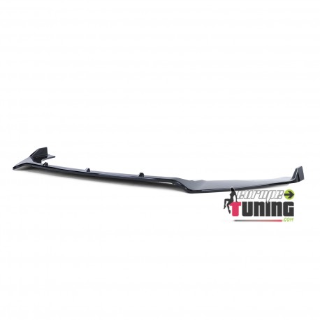 LAME DE SPOILER NOIR BRILLANT POUR PARE-CHOCS AVANT DE VOLKSWAGEN GOLF 7 GTI (05434)